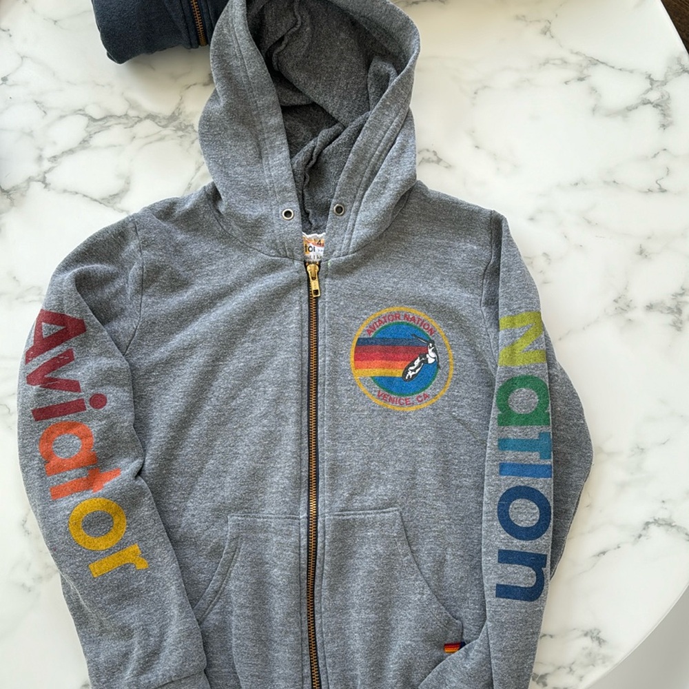 Kids full zip sweatshirt